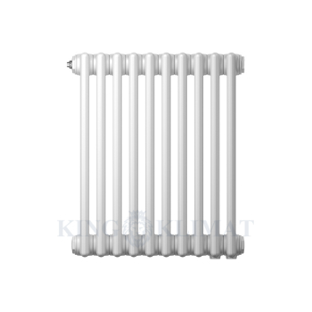 Радиатор труб. Zehnder Charleston 3050, 28 сек.1/2 бок.подк. RAL9016 (кроншт.в компл)