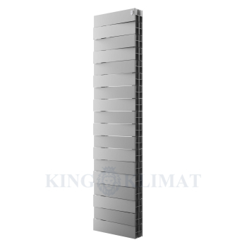 Радиатор Royal Thermo PianoForte Tower 300 /Silver Satin - 18 секц.