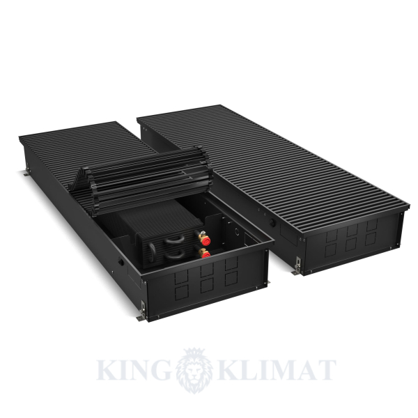 Конвектор внутрипольный Royal Thermo ATRIUM-150/400/2000-DG-U-BL