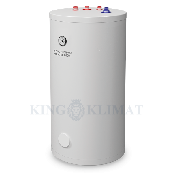 Бойлер косвенного нагрева Royal Thermo AQUATEC INOX RTWX-T 150 напольный верхнее подключение